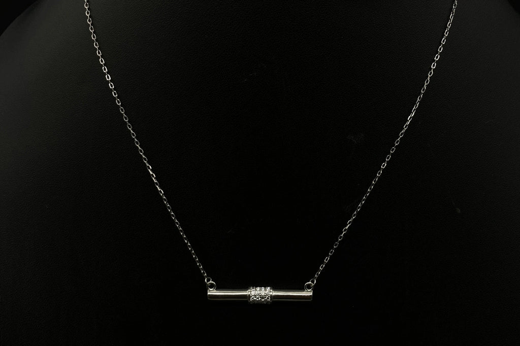 925 Sterling Silver Necklace / Silver Light Weight Neckless