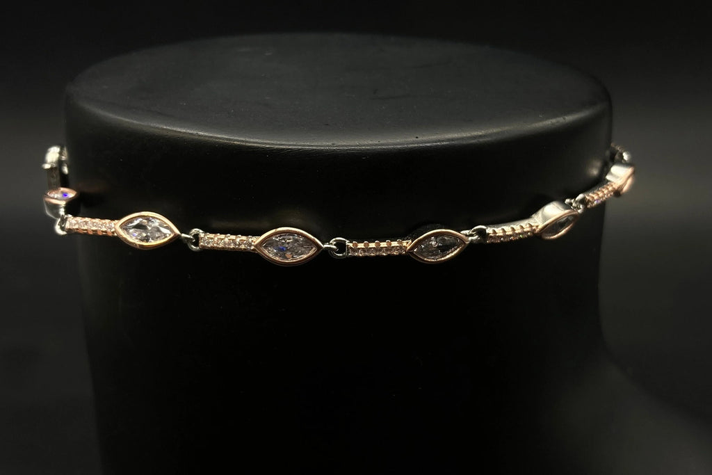 925 Sterling Silver RoseGold Bracelets