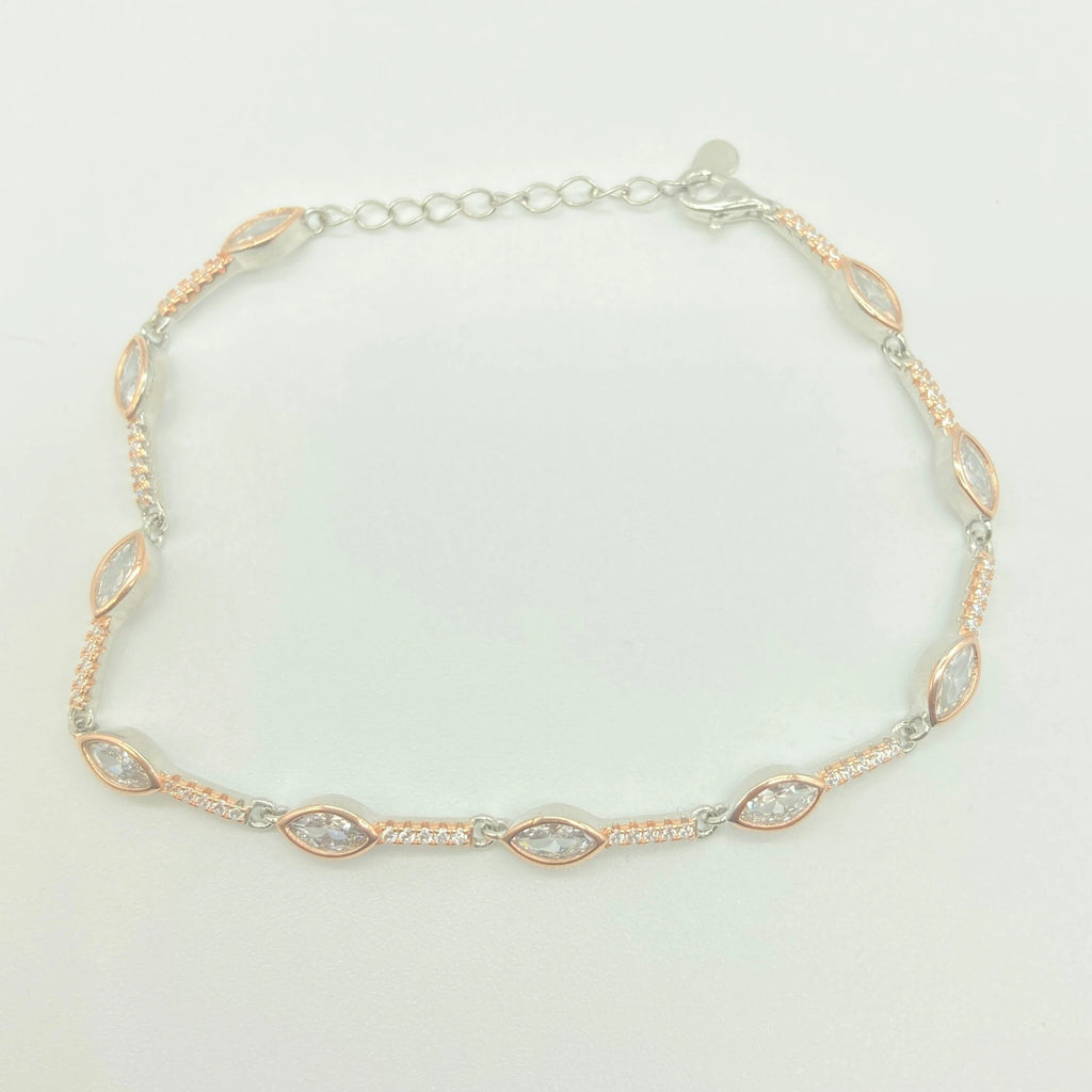 925 Sterling Silver RoseGold Bracelets