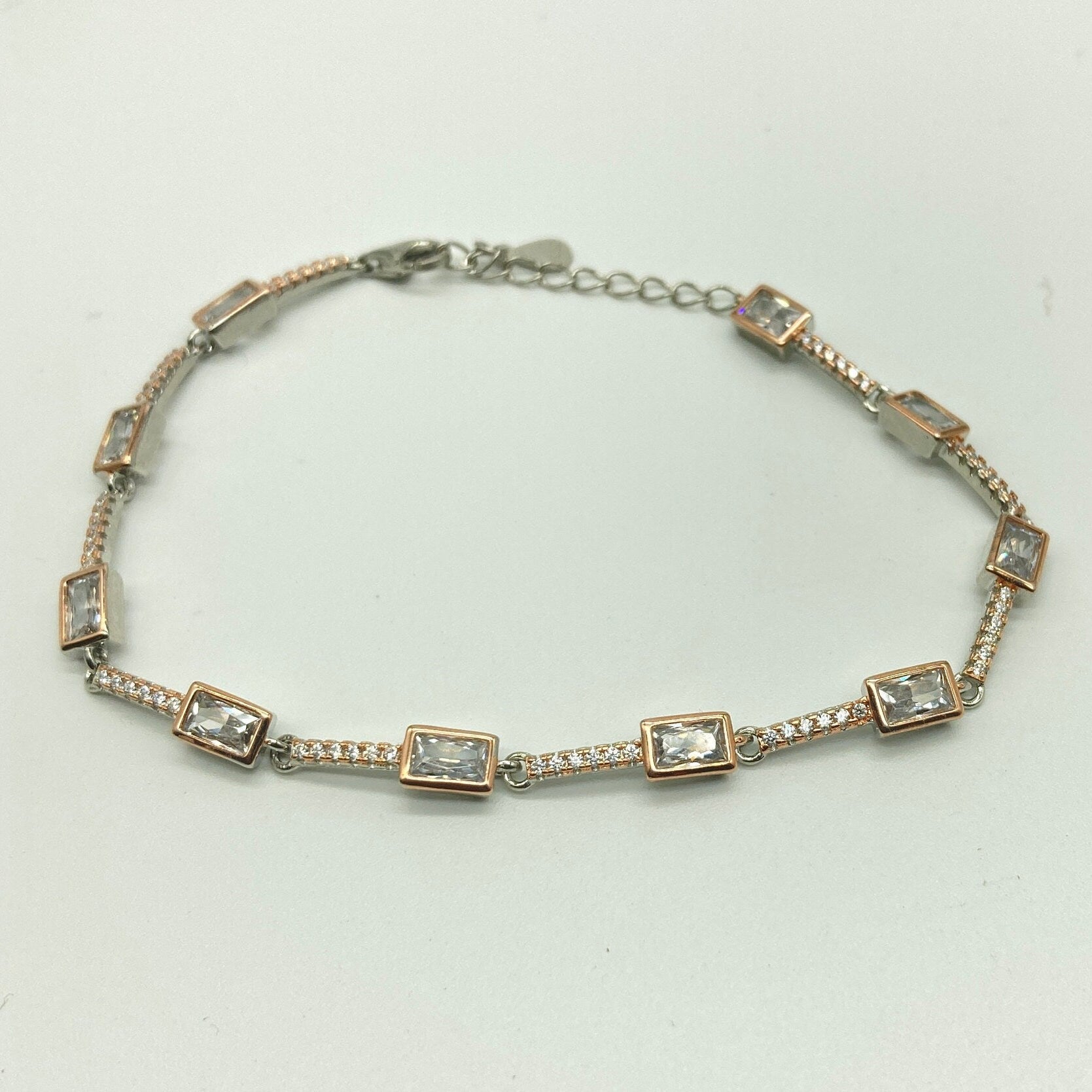 925 Sterling Silver RoseGold Bracelets