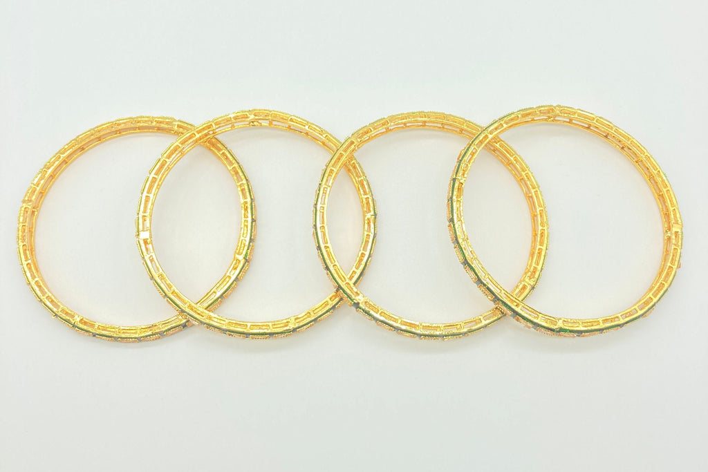 CZ Bangles Gold Platted Bangles / Diamond Bangles