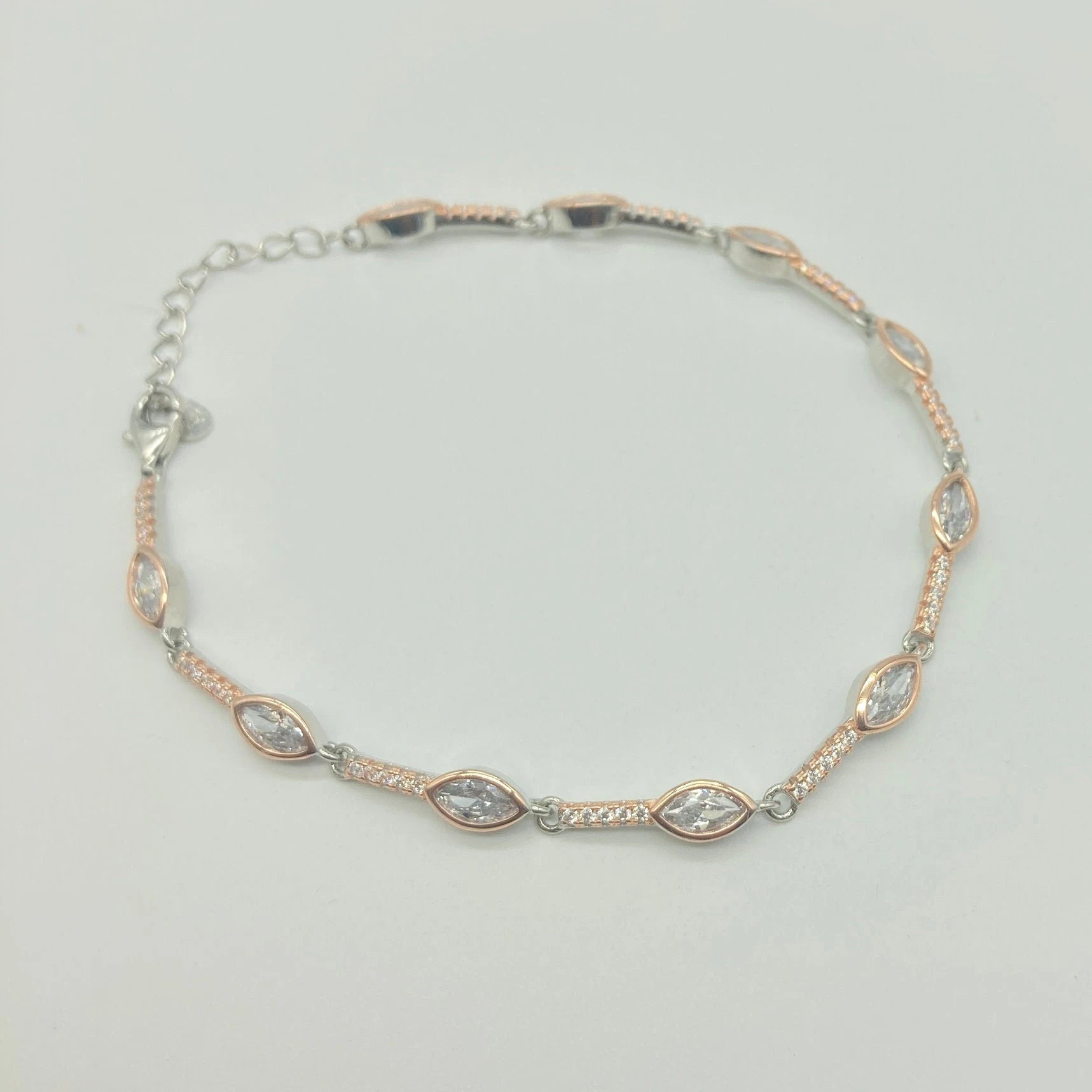 925 Sterling Silver RoseGold Bracelets