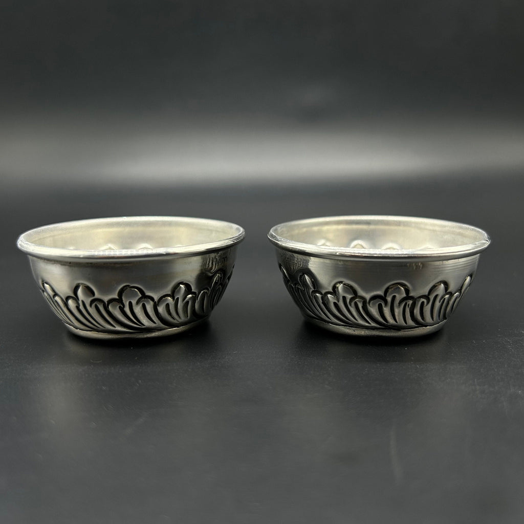 925 Sterling Silver Bowl, Silver Vessels, Silver Utensils, Silver Baby Bowl For Medical Use For Health, Silver Prasad Bowl