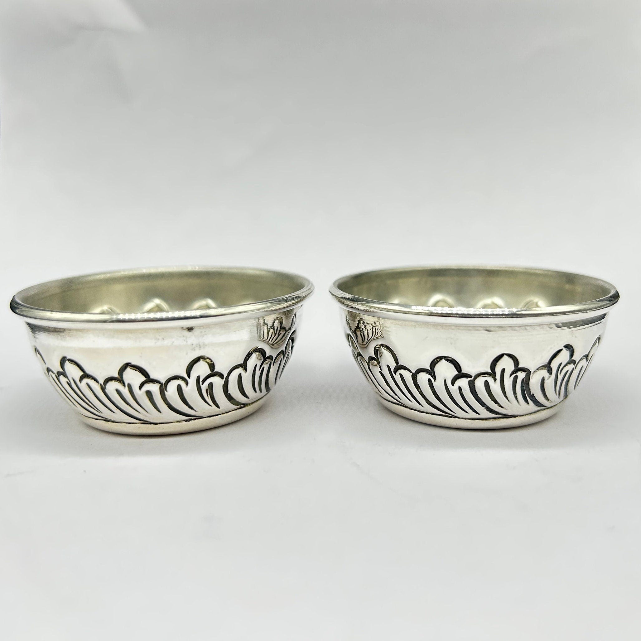 925 Sterling Silver Bowl, Silver Vessels, Silver Utensils, Silver Baby Bowl For Medical Use For Health, Silver Prasad Bowl