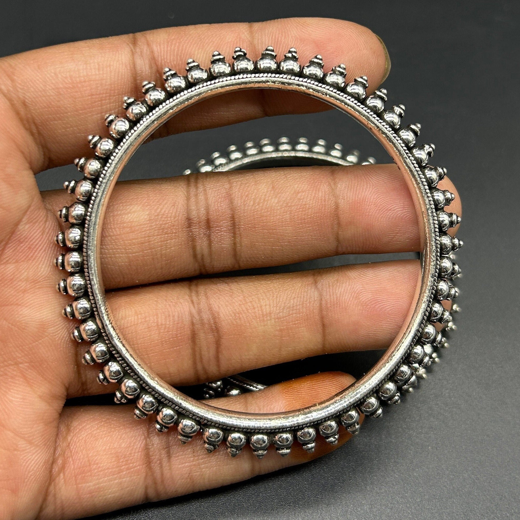 925 Sterling Silver Bangle For Women/Girls