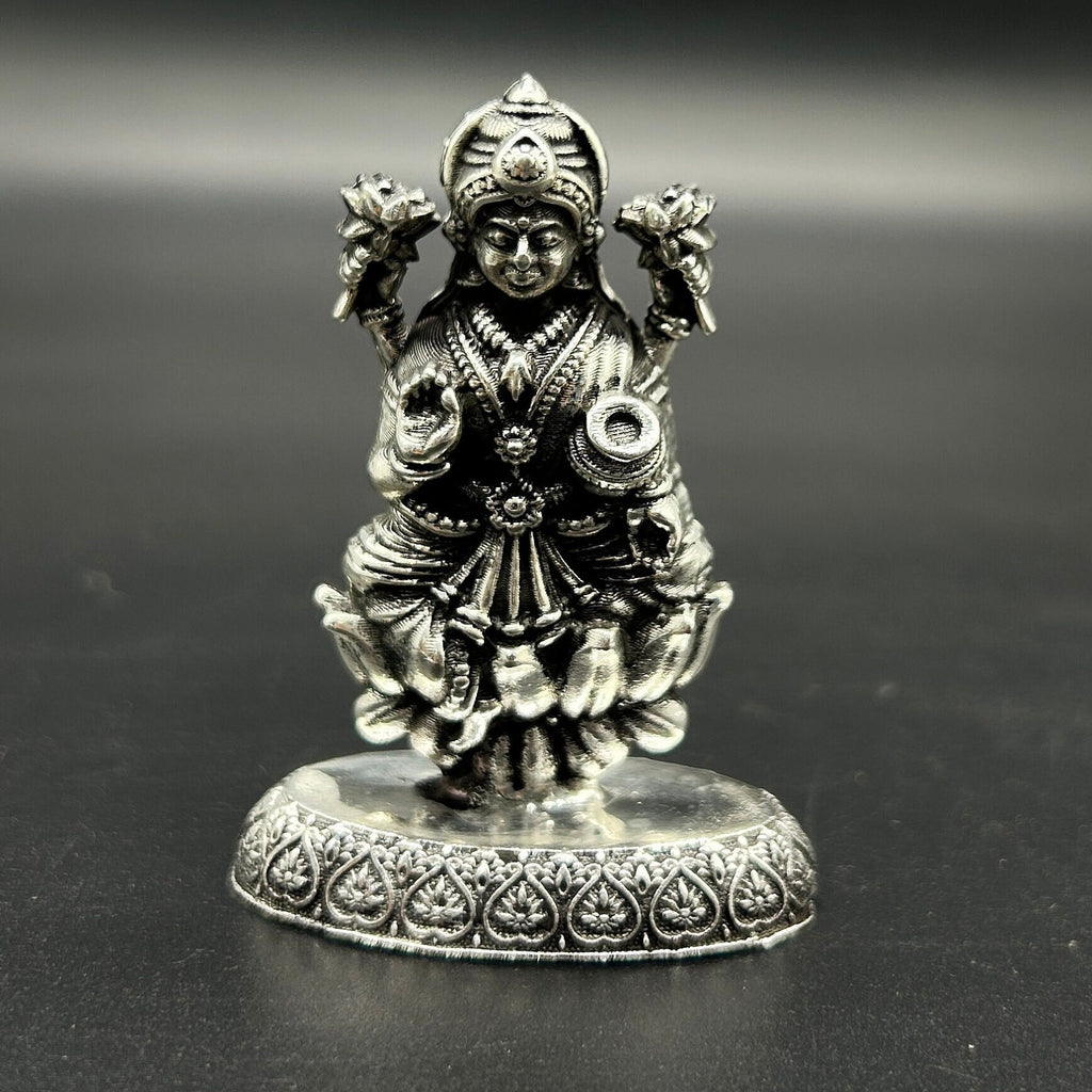 925 Sterling Silver Laxmi Idol