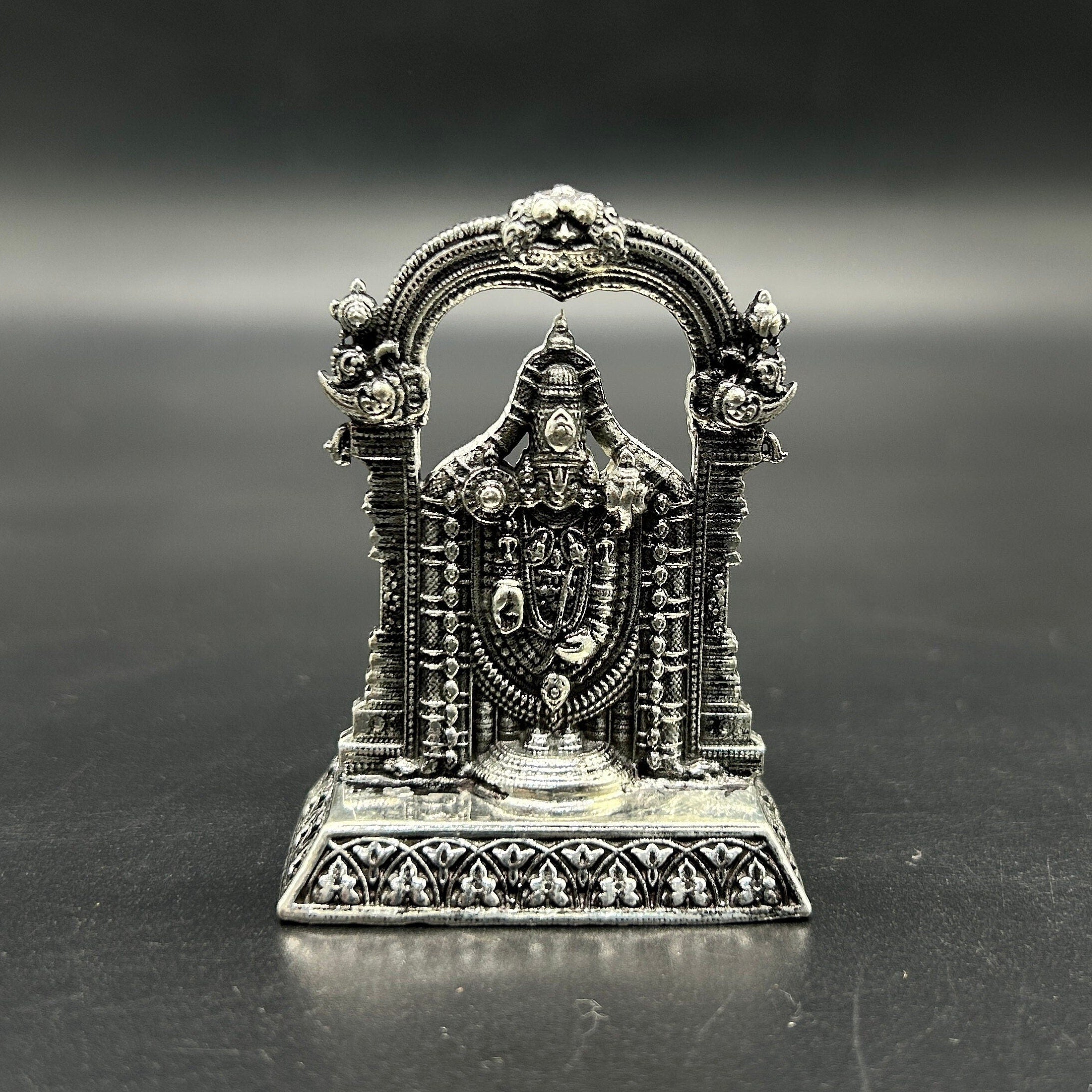 925 Sterling Silver Tirupati Bala  Ji idol