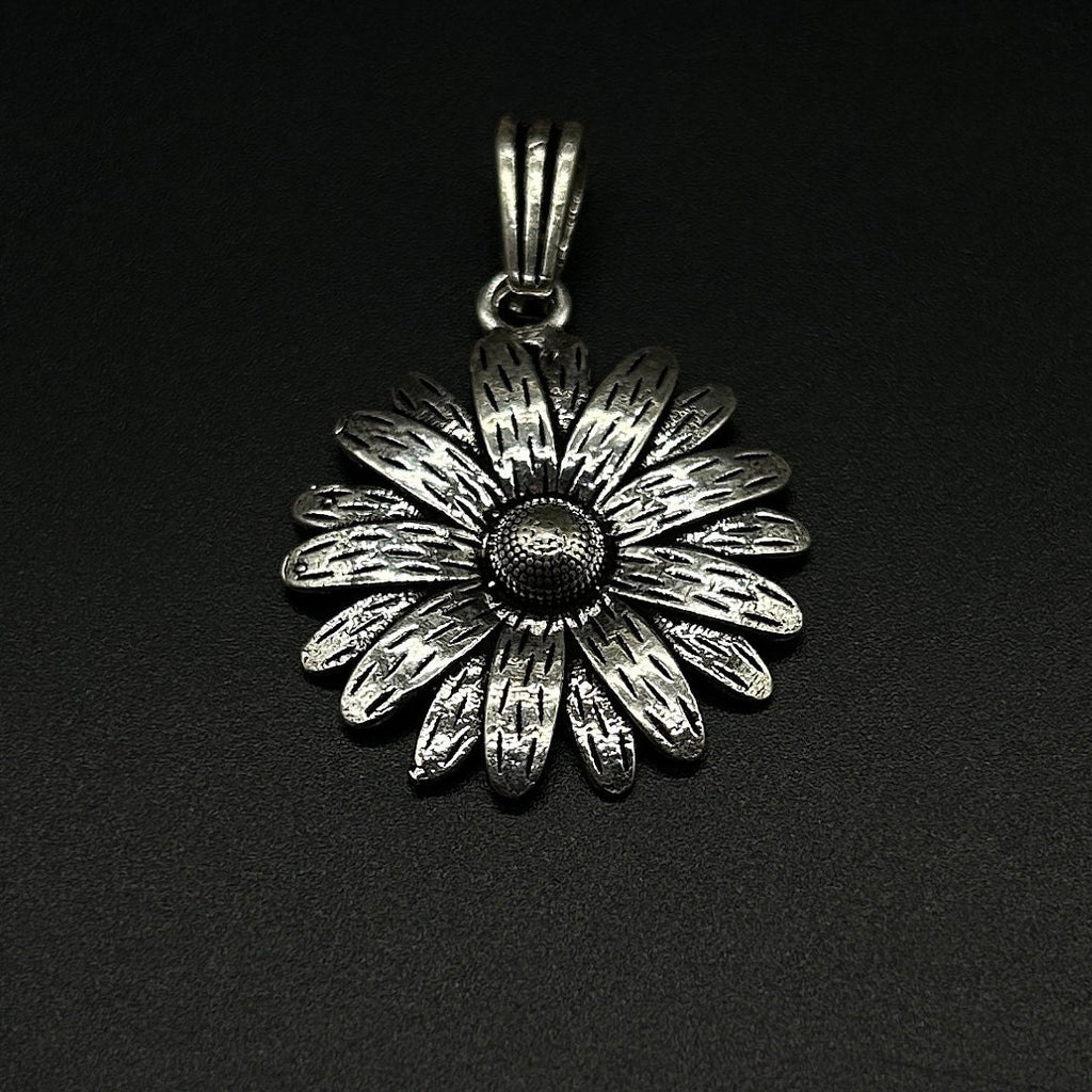 925 Sterling Silver Flower Pendant, Silver Pendant Flower, Silver Pendant, Silver Pendant, Valentine Gift