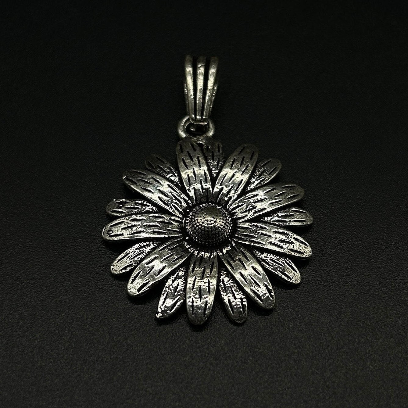 925 Sterling Silver Flower Pendant, Silver Pendant Flower, Silver Pendant, Silver Pendant, Valentine Gift