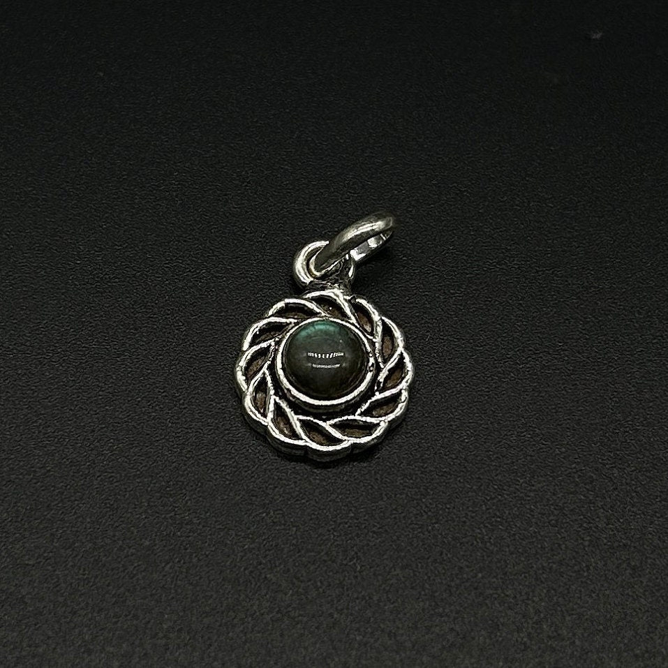 925 Sterling Silver Laborite Pendant, Silver Pendant Laborite, Silver Pendant, Silver Pendant, Valentine Gift