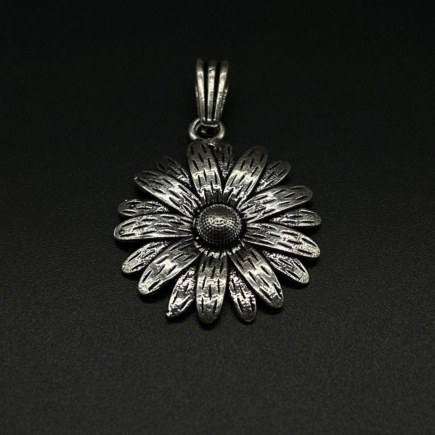 925 Sterling Silver Flower Pendant, Silver Pendant Flower, Silver Pendant, Silver Pendant, Valentine Gift