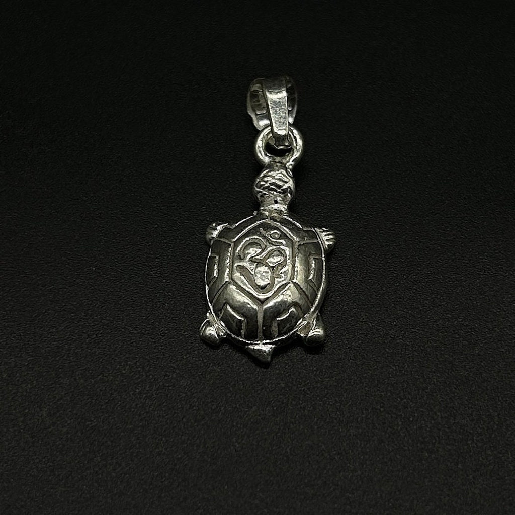 Pure Silver Tortoise Pendant, Silver Tortoise Locket