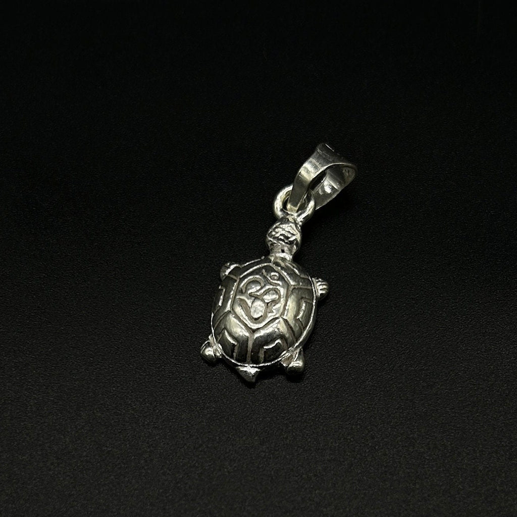 Pure Silver Tortoise Pendant, Silver Tortoise Locket