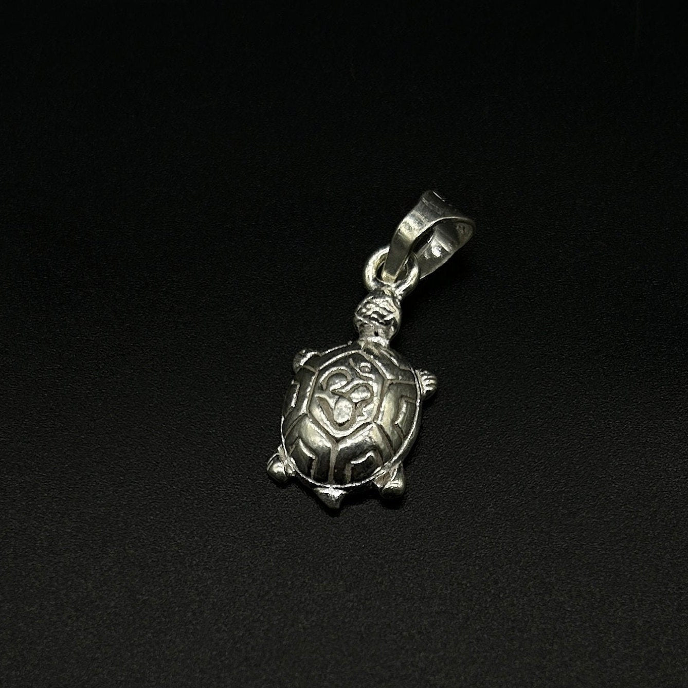 Pure Silver Tortoise Pendant, Silver Tortoise Locket