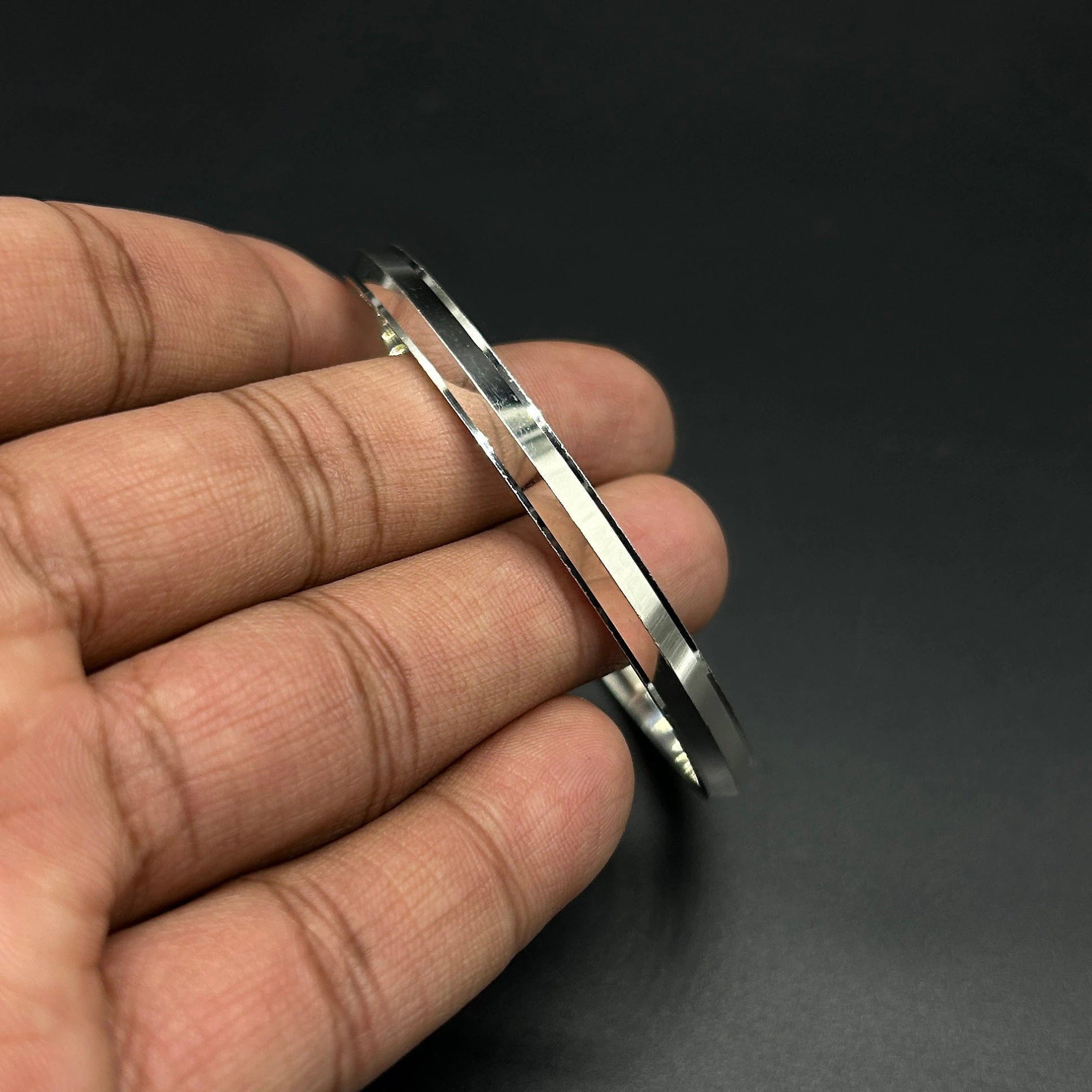 925 Sterling Silver Punjabi Kada / Silver Kada / silver Bracelet