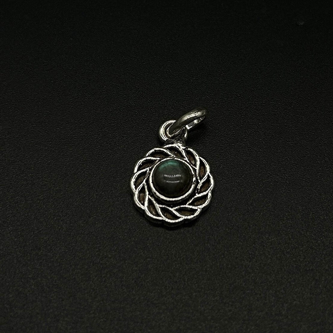 925 Sterling Silver Laborite Pendant, Silver Pendant Laborite, Silver Pendant, Silver Pendant, Valentine Gift