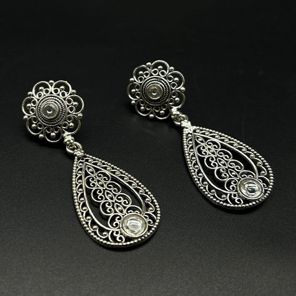 925 Sterling Silver Gemstone Earing