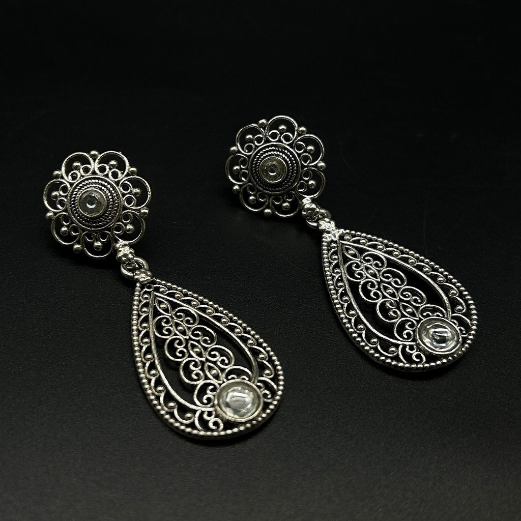 925 Sterling Silver Gemstone Earing
