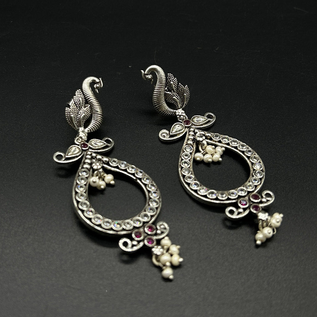 925 Sterling Silver Gemstone Earing