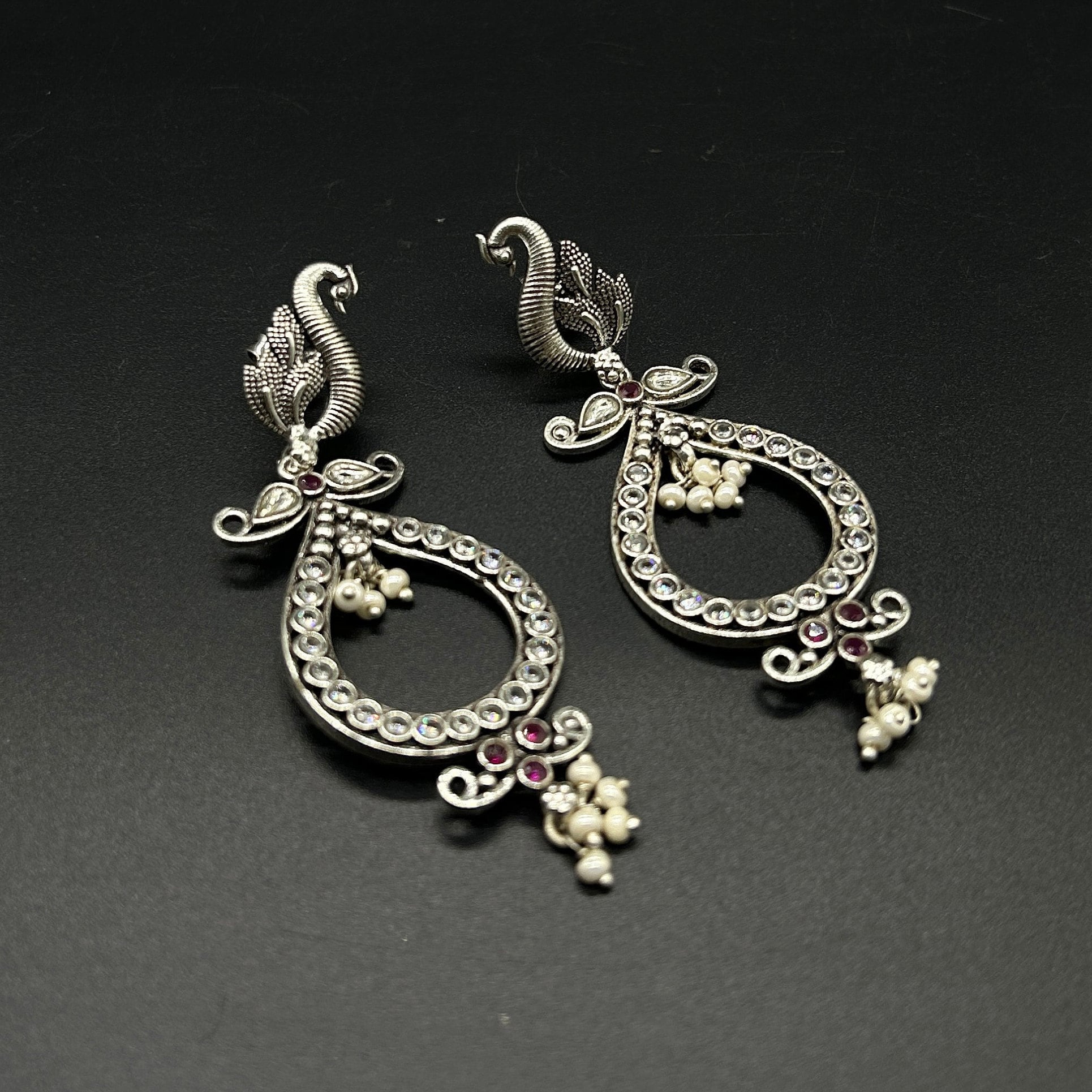 925 Sterling Silver Gemstone Earing