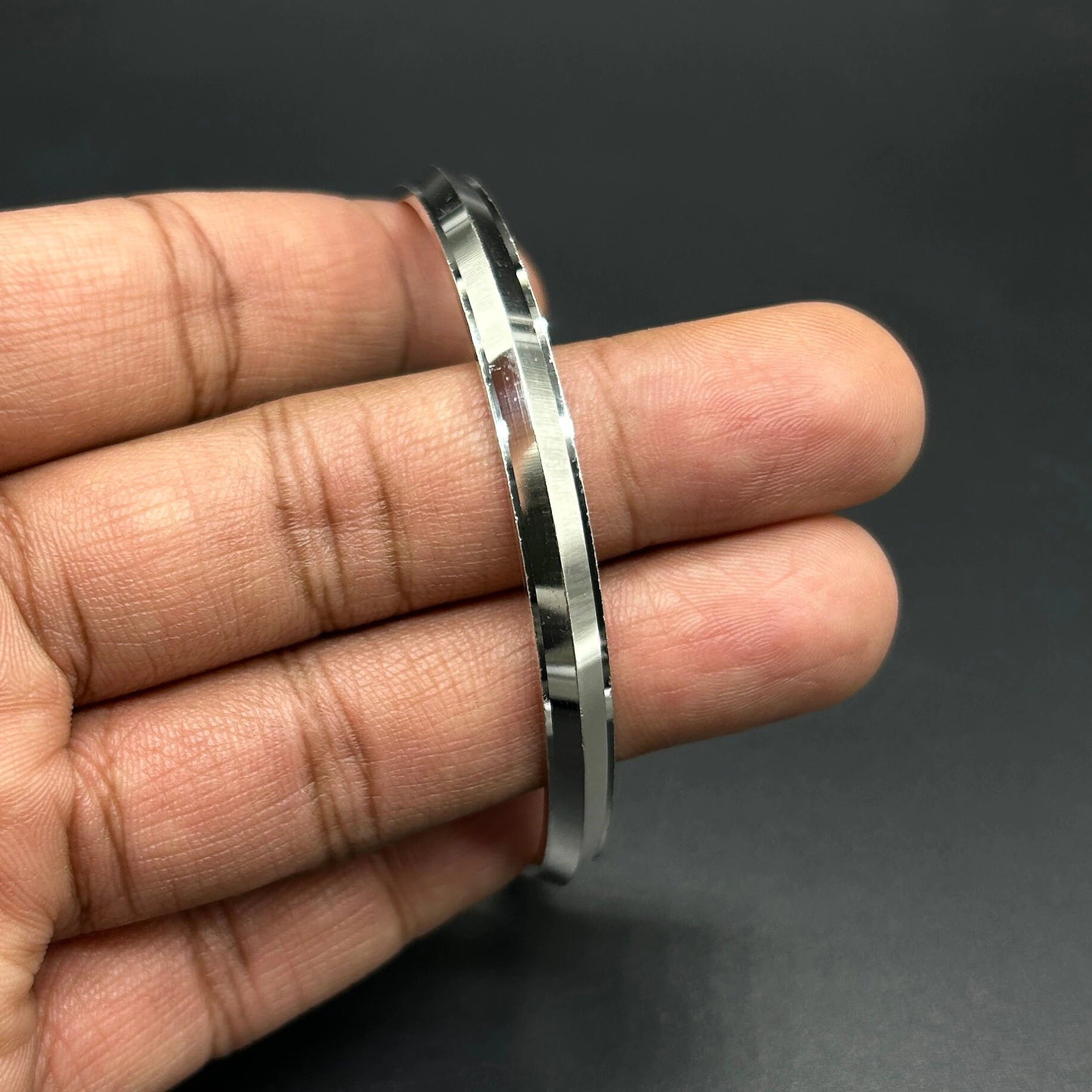 925 Sterling Silver Punjabi Kada / Silver Kada / silver Bracelet