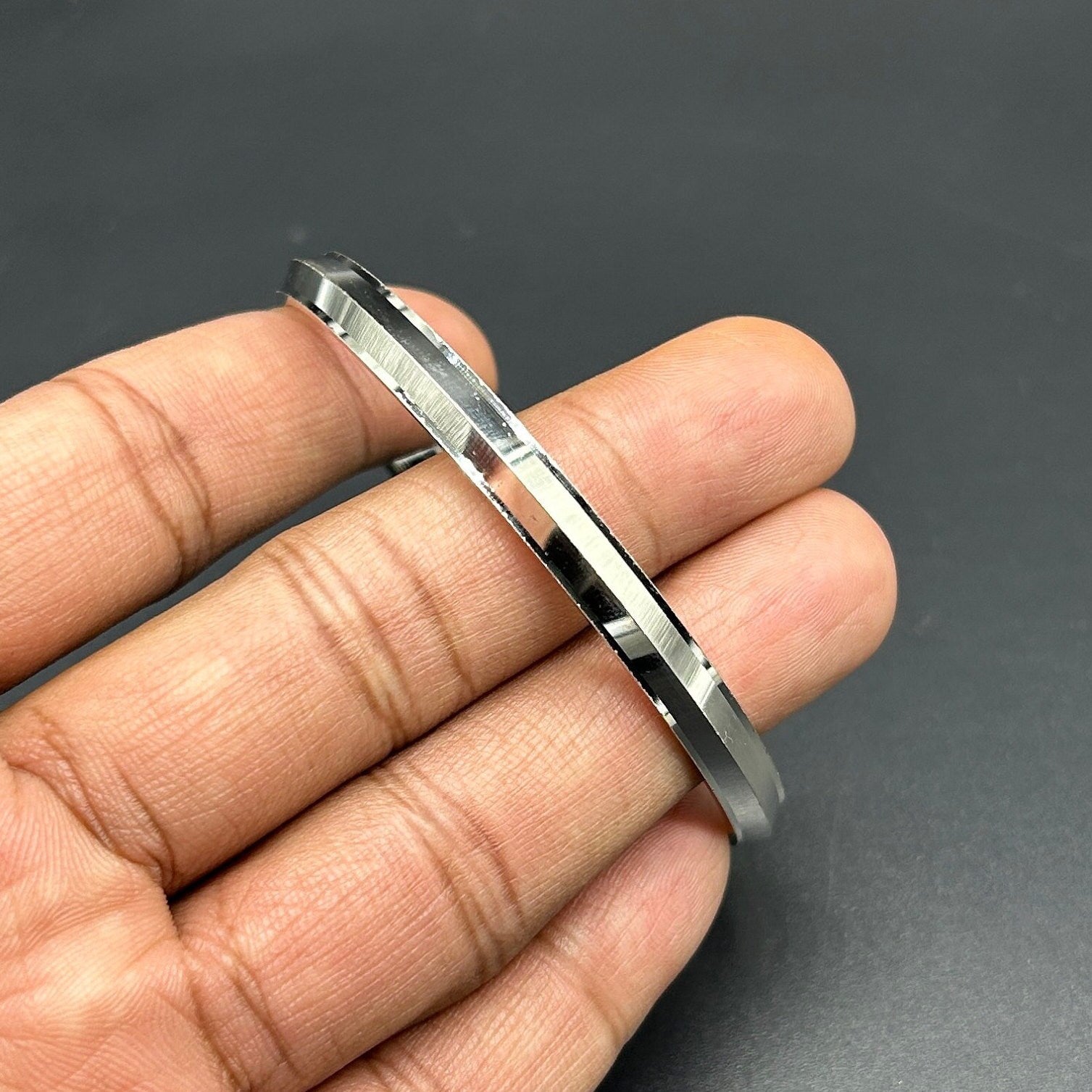 925 Sterling Silver Punjabi Kada / Silver Kada / silver Bracelet