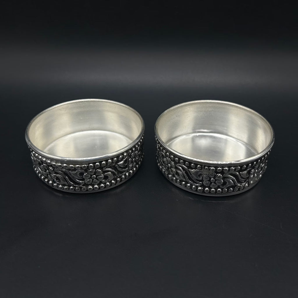925 Sterling Silver Bowl, Silver Vessels, Silver Utensils, Silver Baby Bowl For Medical Use For Health, Silver Prasad Bowl