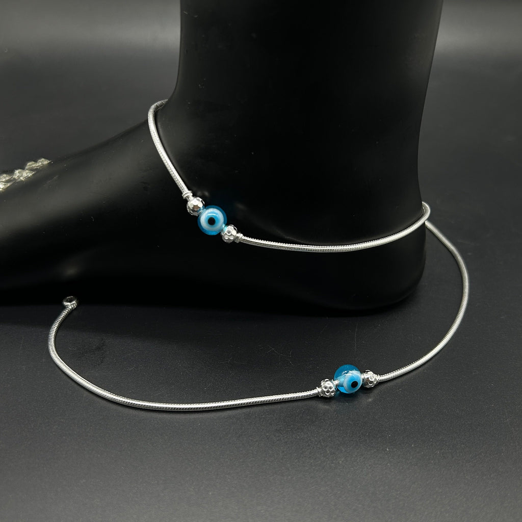 925 Sterling Silver Anklet / Silver Payal / Silver Anklet / Silver Bride Anklet / Silver Payal / Silver Designer Payal