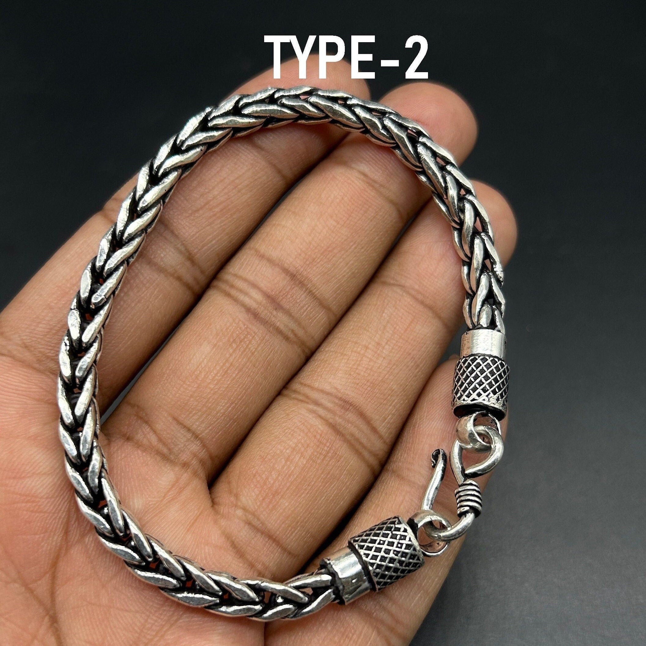 925 Sterling Silver Men's bracelet