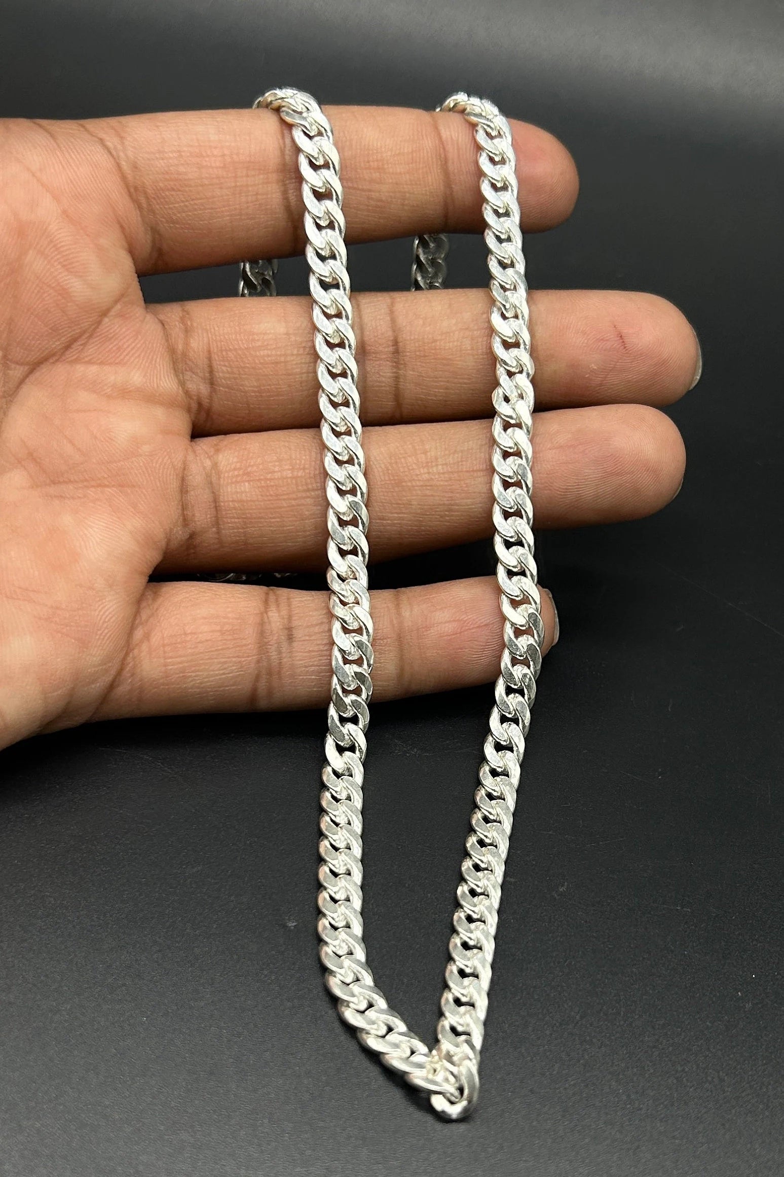 925 Sterling Silver men's Chain