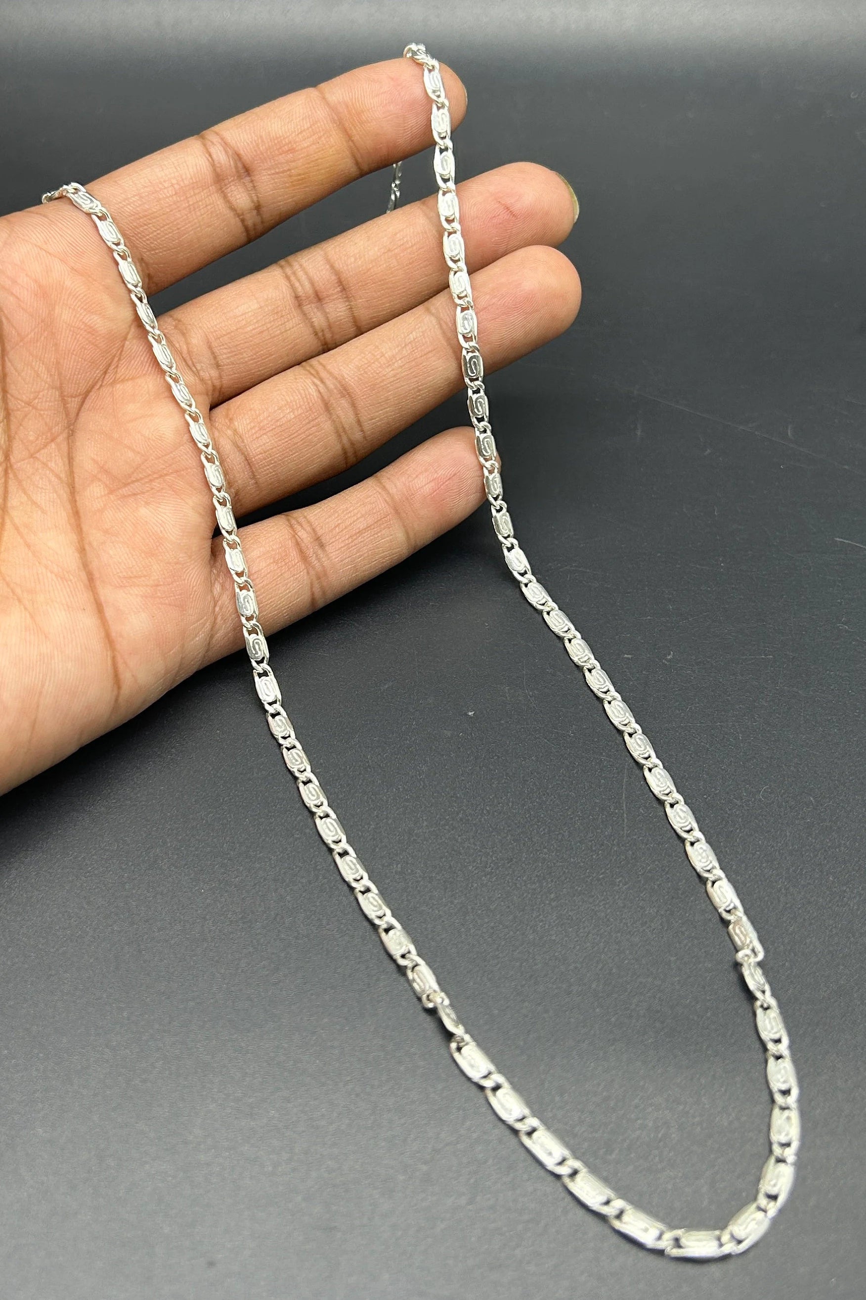 925 Sterling Silver men's Chain