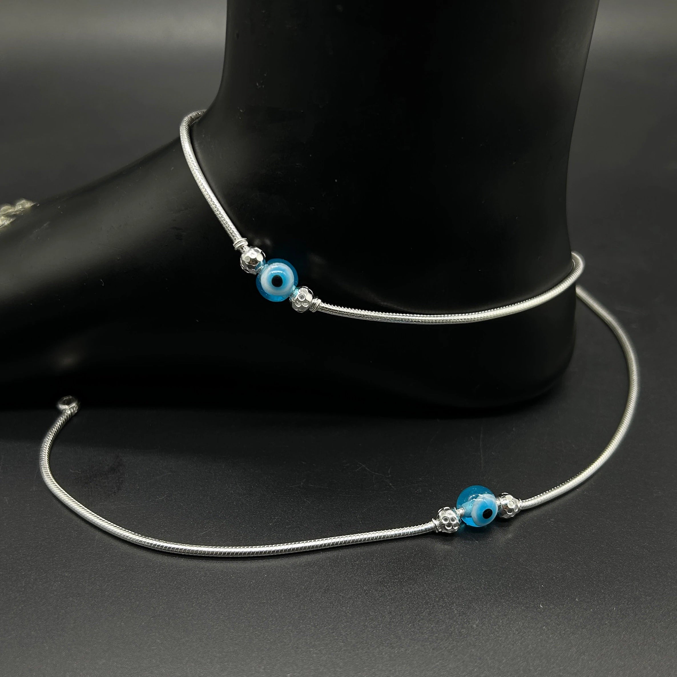 925 Sterling Silver Anklet / Silver Payal / Silver Anklet / Silver Bride Anklet / Silver Payal / Silver Designer Payal