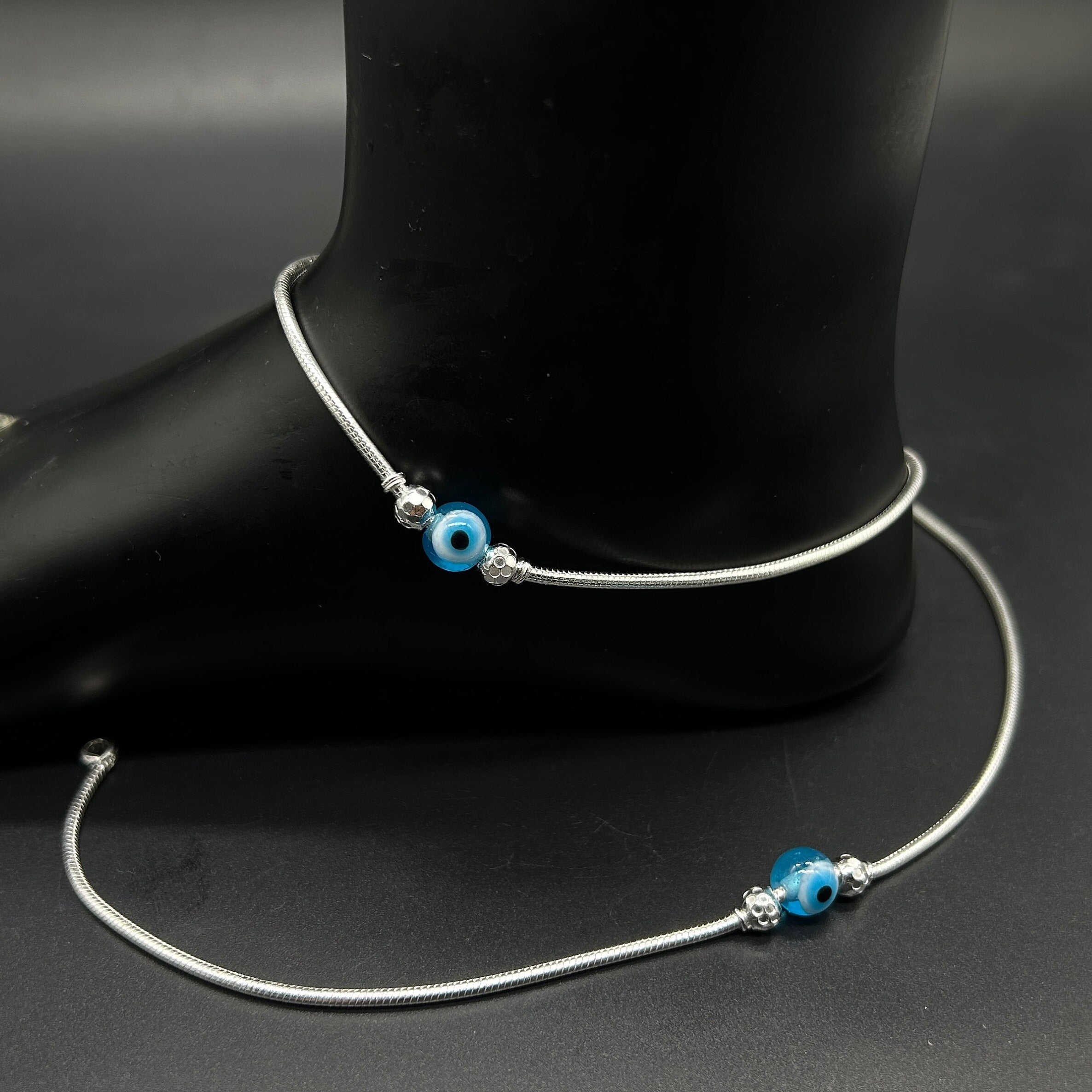 925 Sterling Silver Anklet / Silver Payal / Silver Anklet / Silver Bride Anklet / Silver Payal / Silver Designer Payal