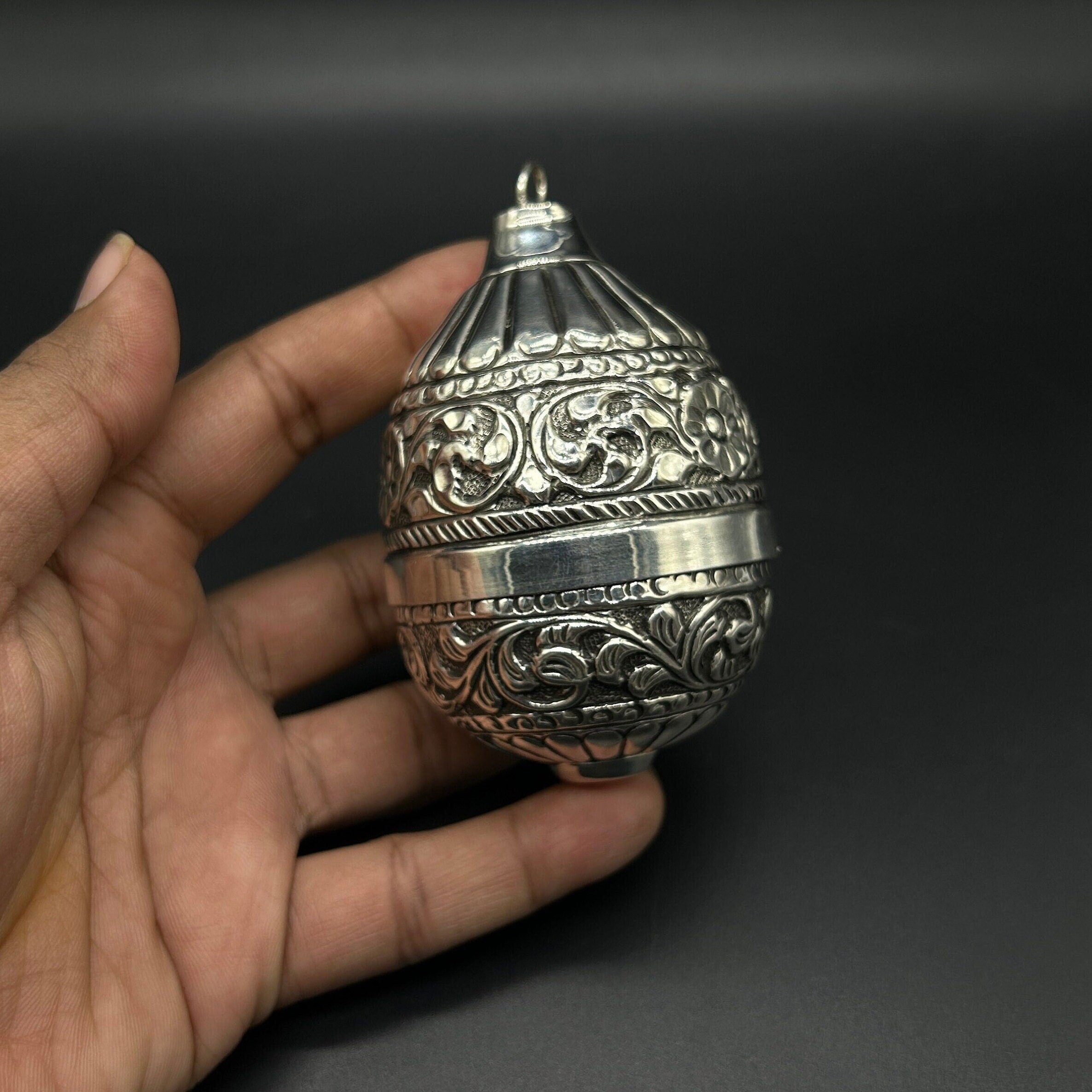 925 Sterling Silver Coconut
