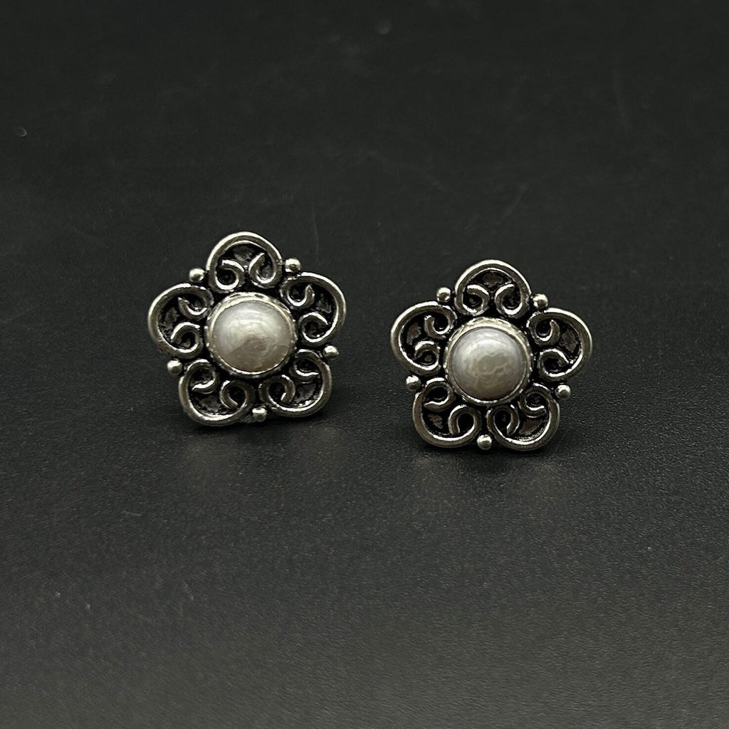 925 Sterling Silver Pearl Earing