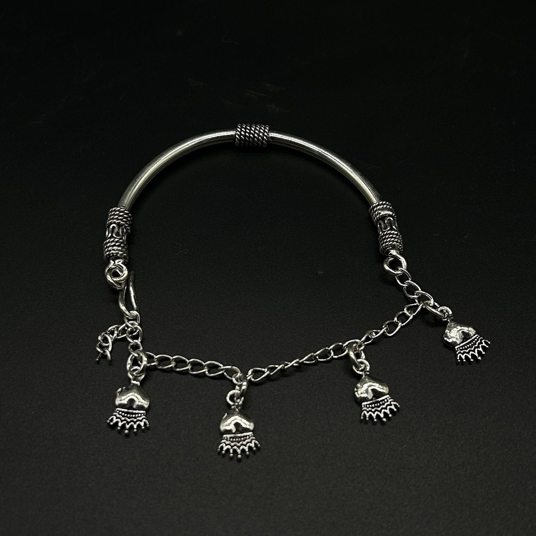 925 Sterling Silver bracelet, Silver Adjustable bracelet , Silver Gift For Her