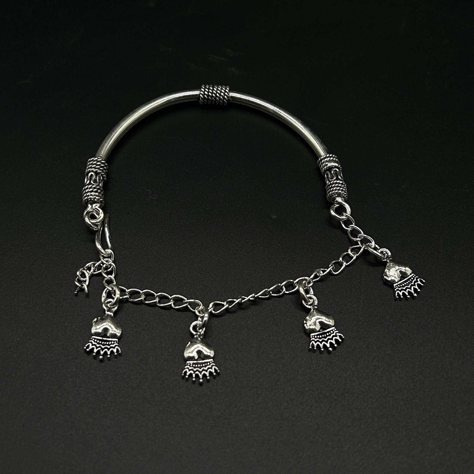 925 Sterling Silver bracelet, Silver Adjustable bracelet , Silver Gift For Her