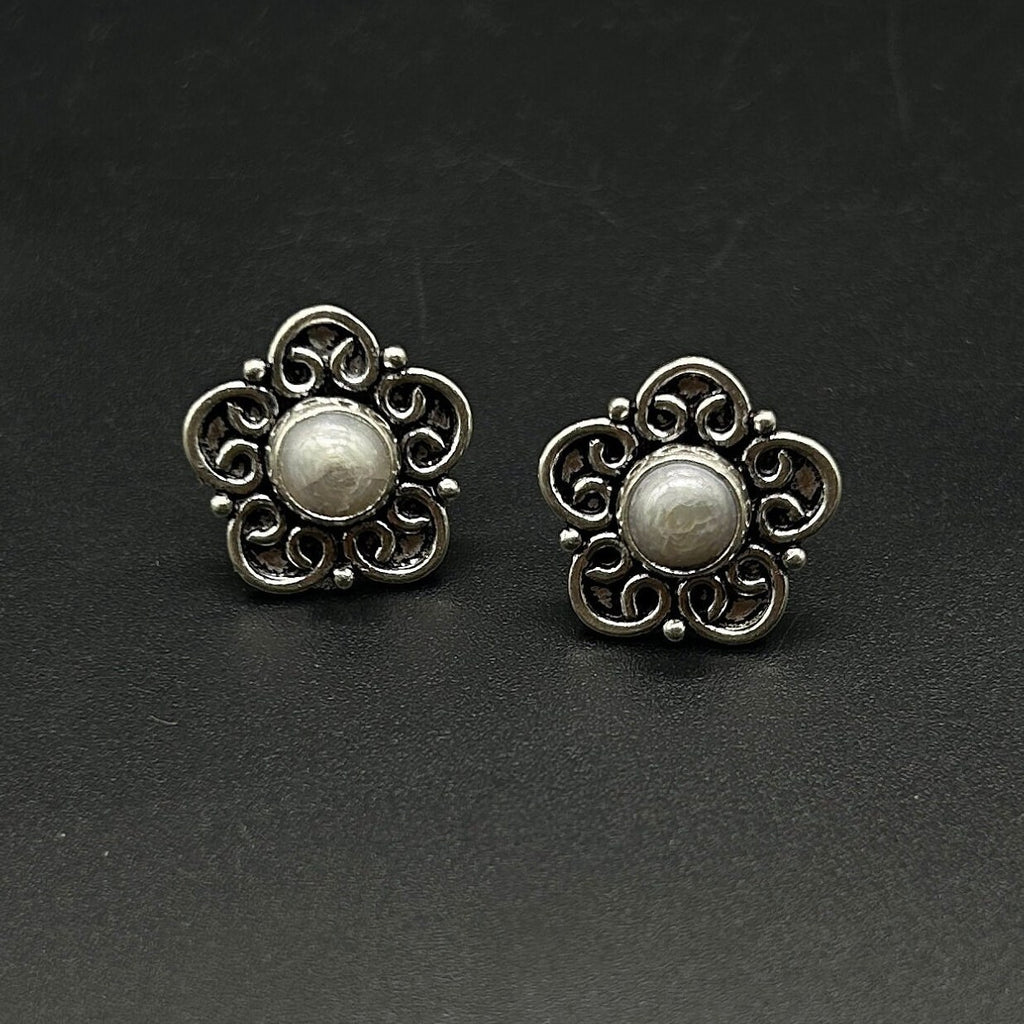 925 Sterling Silver Pearl Earing