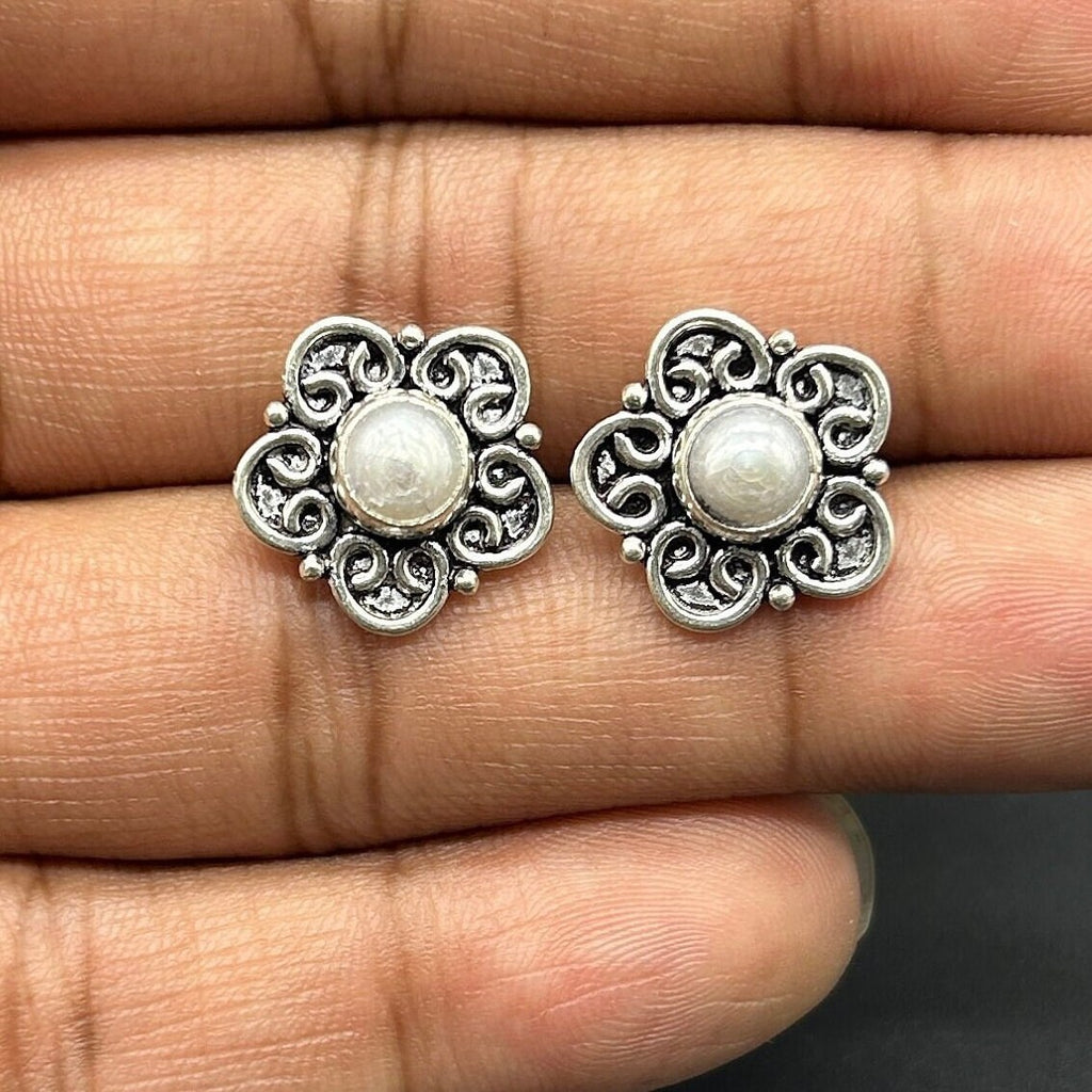 925 Sterling Silver Pearl Earing
