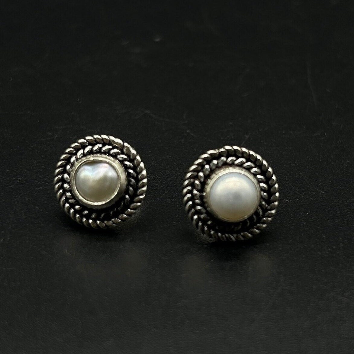 925 Sterling Silver Pearl Earing