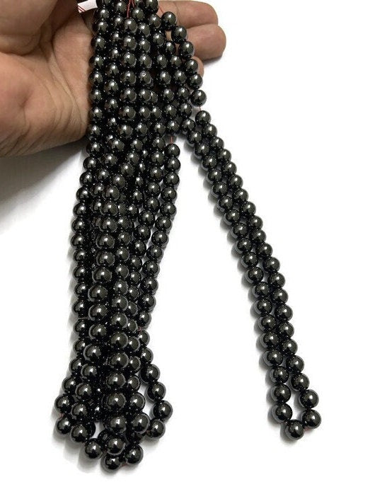 Magnetite Beads 4mm,6mm,8mm