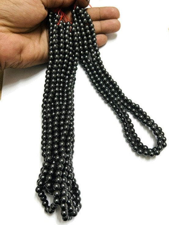 Magnetite Beads 4mm,6mm,8mm