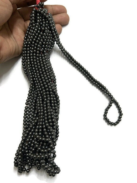 Magnetite Beads 4mm,6mm,8mm