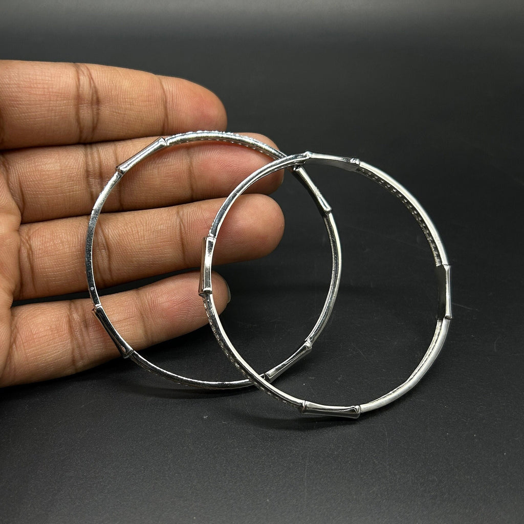925 Sterling Silver Bangle for Girls and Women
