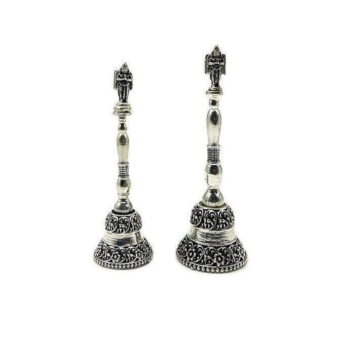 925 Sterling Silver Bell For Pooja / Mandir / Silver Ghanti