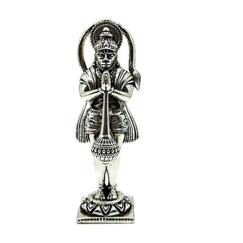 925 Sterling Silver Hanumana Ji idol
