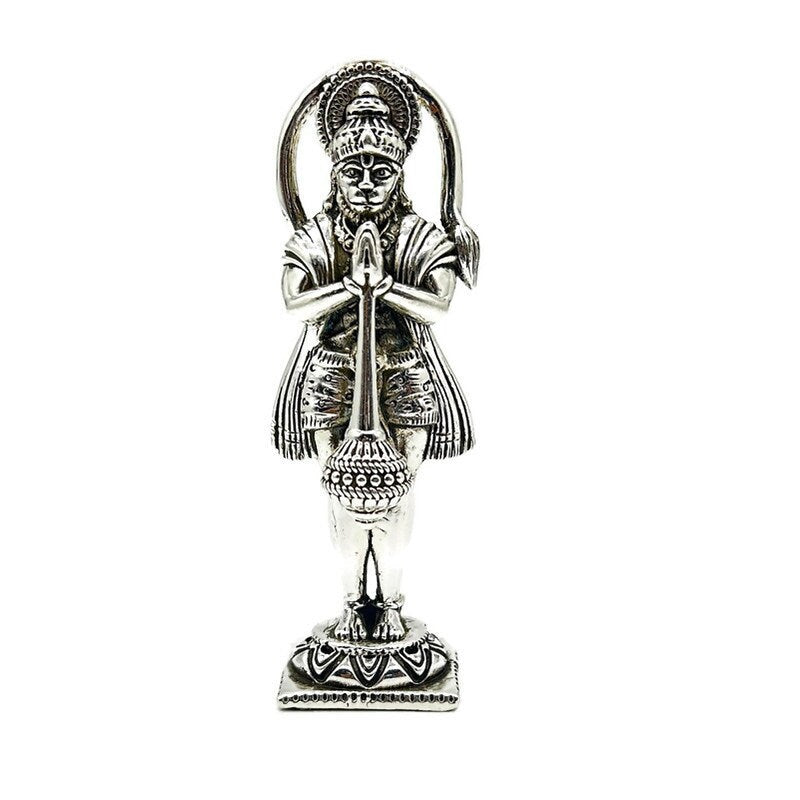 925 Sterling Silver Hanumana Ji idol