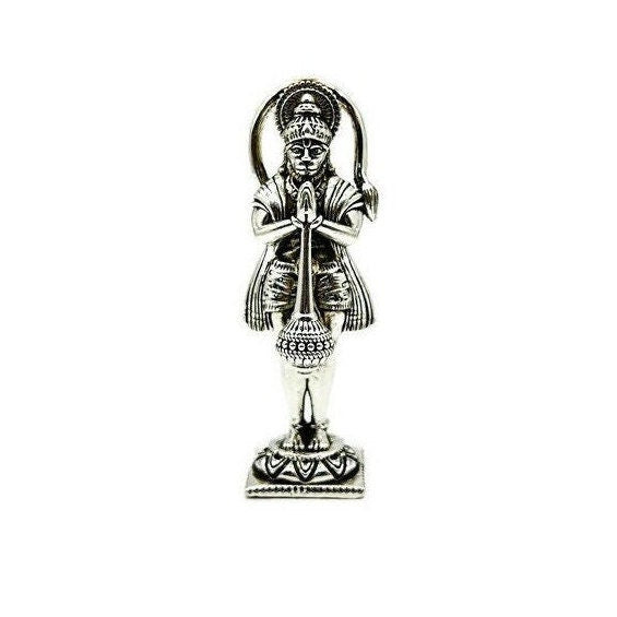 925 Sterling Silver Hanumana Ji idol