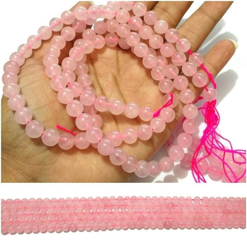 Rose Quartz Beads 4mm,6mm,8mm