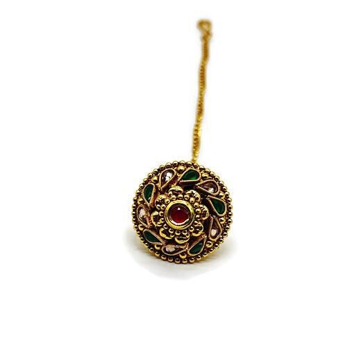 Antique Borla / Mang Tikka /Classic Design/Indian Traditional Rajasthani Borla/ Rajasthani Tikka/ Borla /Indian jewelry